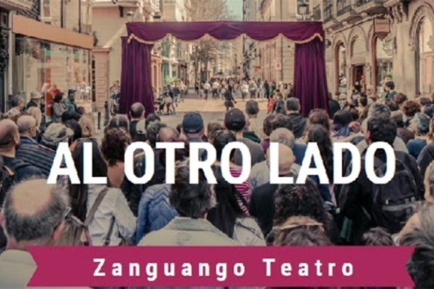 La compañía Zanguango Teatro representa este viernes en Puerto de Sagunto la comedia ‘Al otro lado’