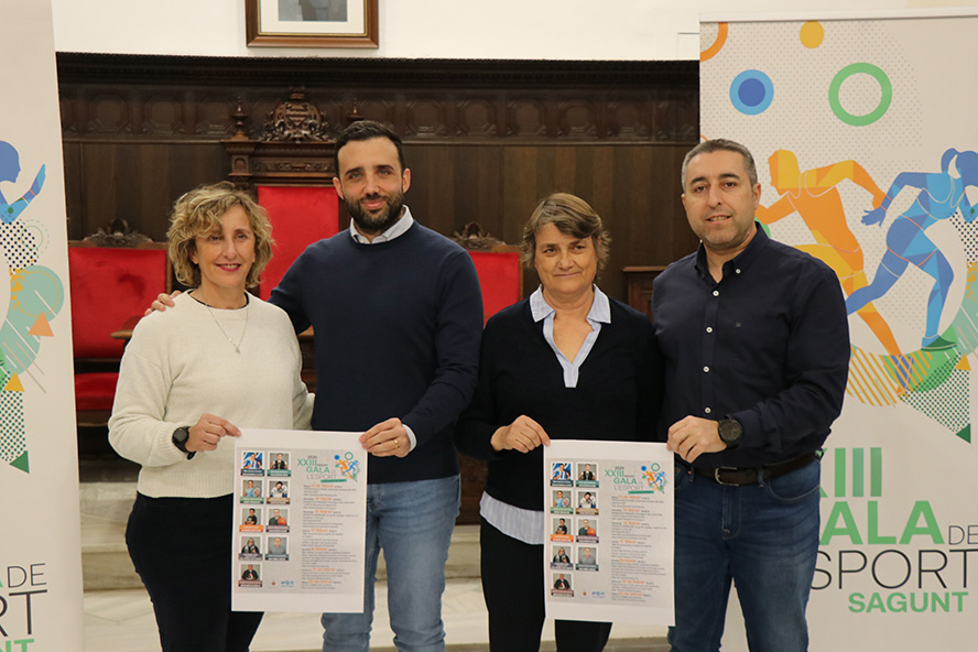 Sagunto presenta la programación por la Semana del Deporte y la XXIII Gala del Deporte