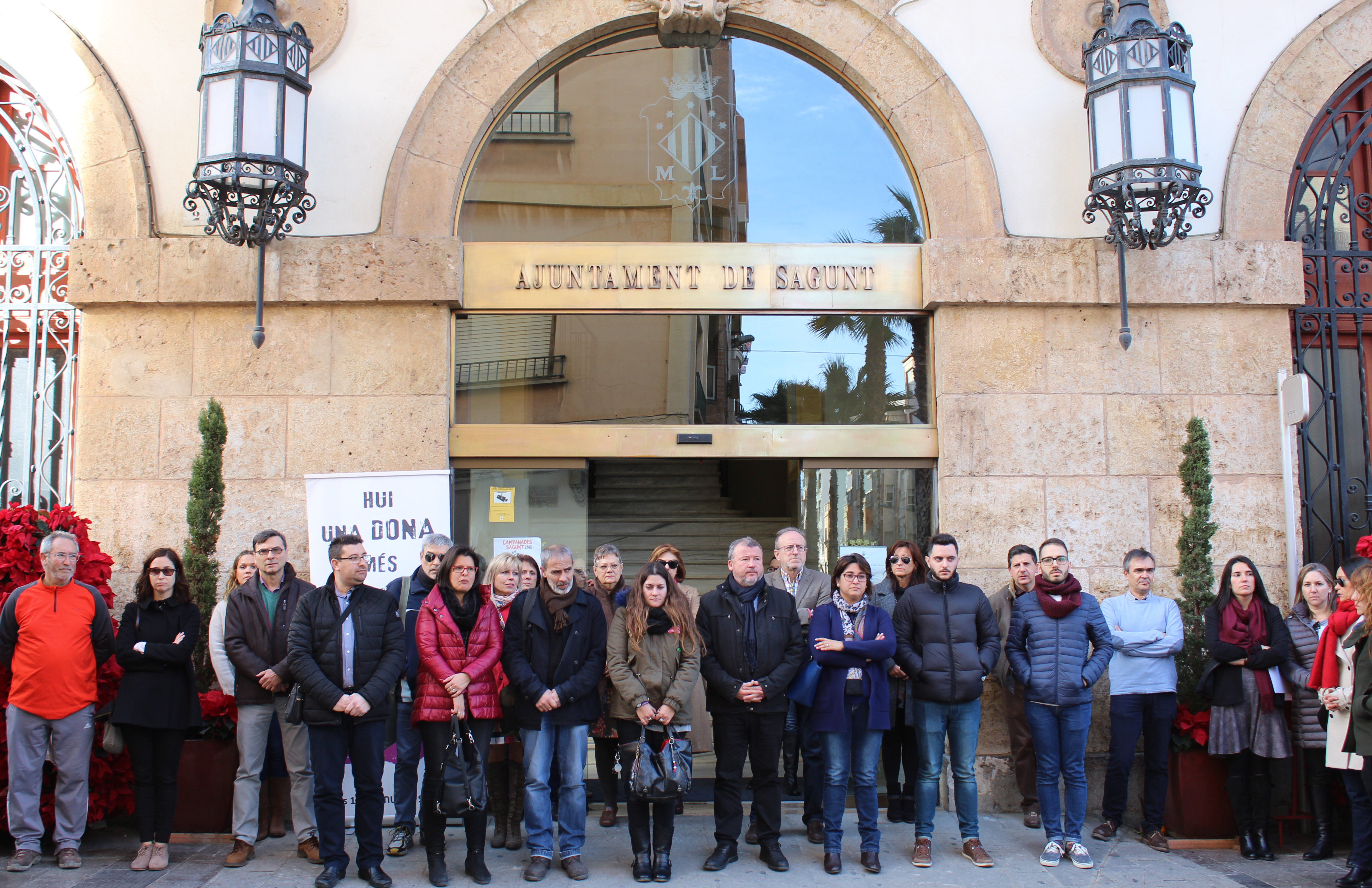 El Ayuntamiento de Sagunto condena el presunto asesinato machista ocurrido en Azuqueca de Henares (Guadalajara)