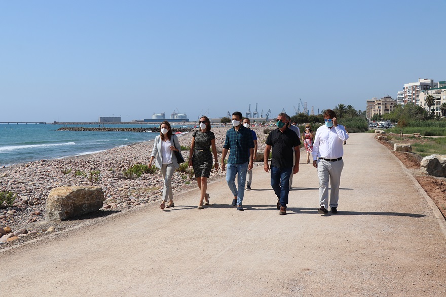 El Ayuntamiento de Sagunto y Red Eléctrica de España inauguran el Sendero Azul