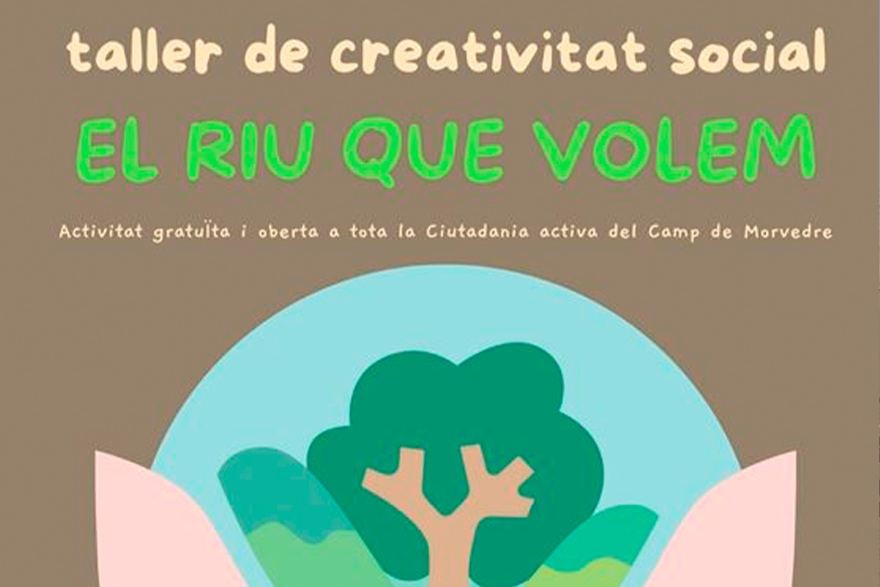El Casal Jove realiza un taller de creatividad social titulado 'El riu que volem'