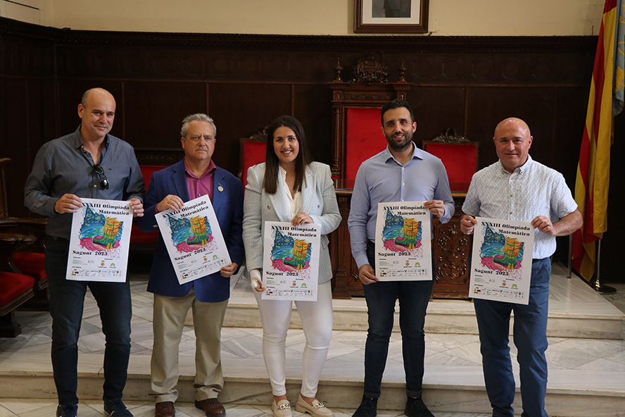 La fase provincial de la XXXIII Olimpiada Matemática se celebra en Sagunto el 6 de mayo