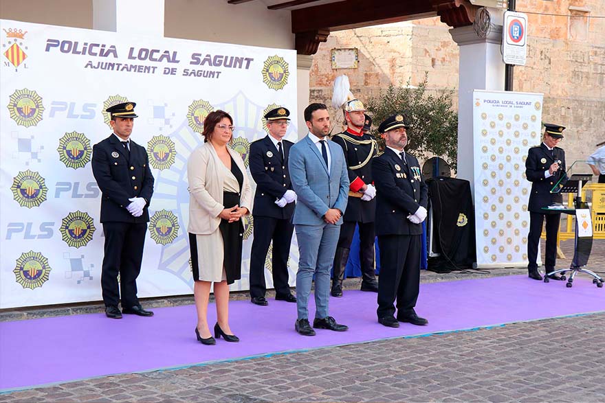 La ciudad celebra la festividad del Patrón de la Policía Local de Sagunto, San Miguel