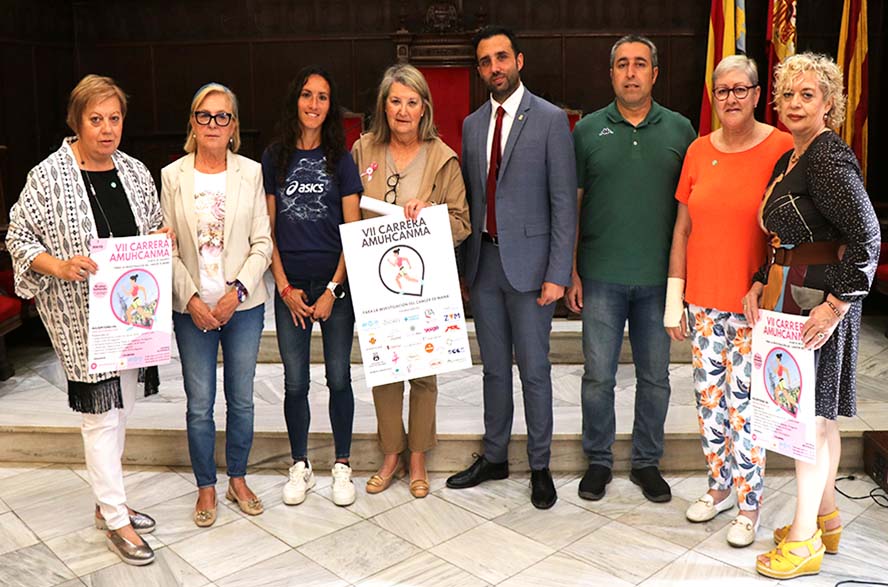 Sagunto presenta la VII Carrera Solidaria Amuhcanma de este domingo