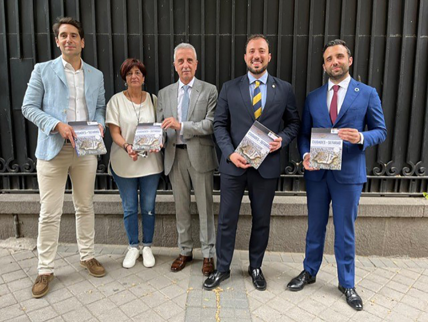 Sagunto, representada en la presentación del libro 'Ciudades de Sefarad. Destinos de la Red de Juderías de España'
