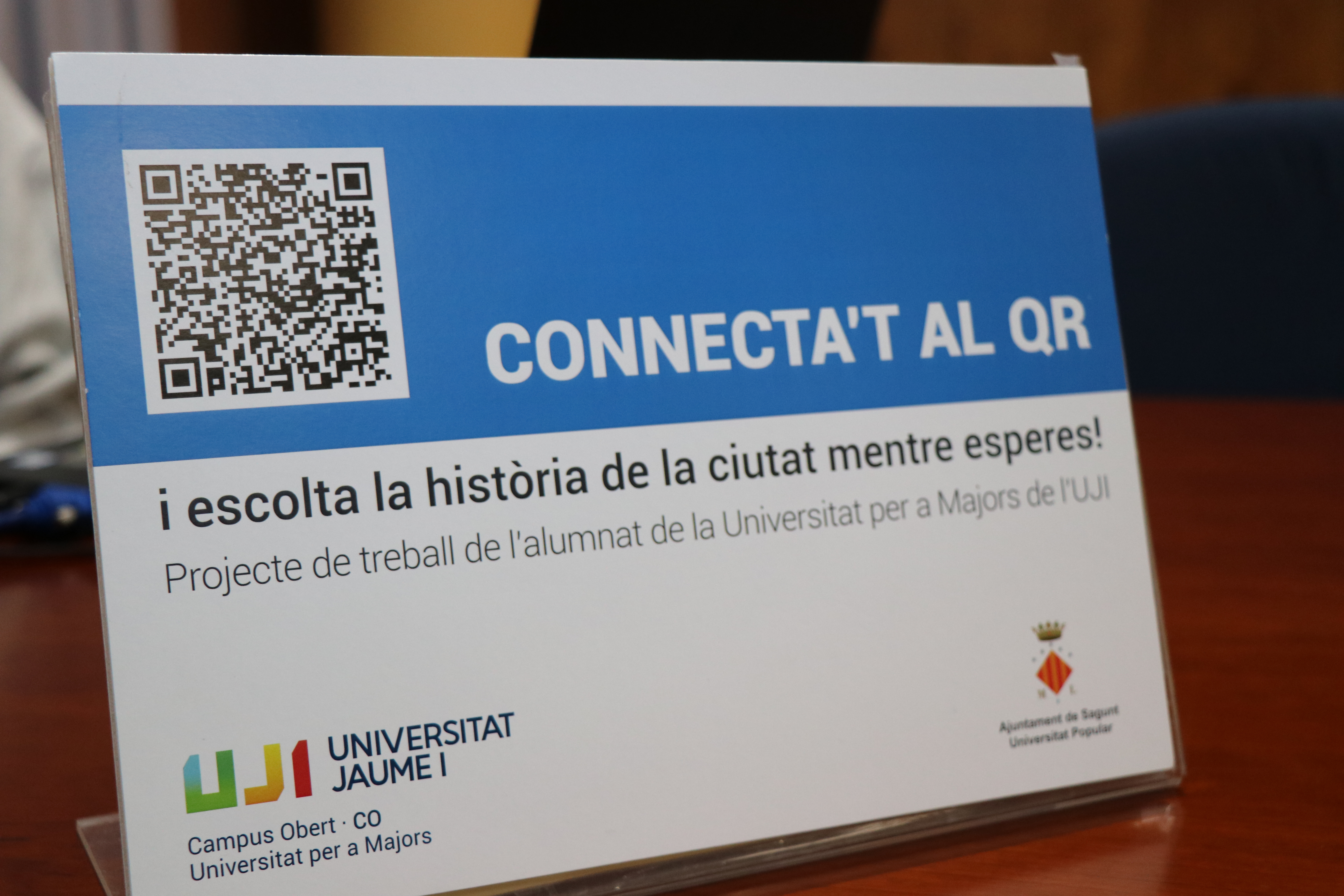 El proyecto de audioguía QR Xiuxiueig para conocer la ciudad ya está disponible