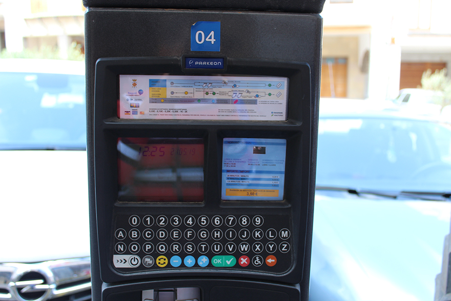 La regulación del aparcamiento en la zona azul vuelve a estar totalmente operativa a partir del lunes 8 de marzo 