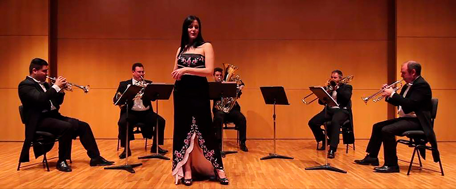 Murcia Brass Quintet i la soprano Carmen Muñoz interpreten el concert ‘Noche de Zarzuela’