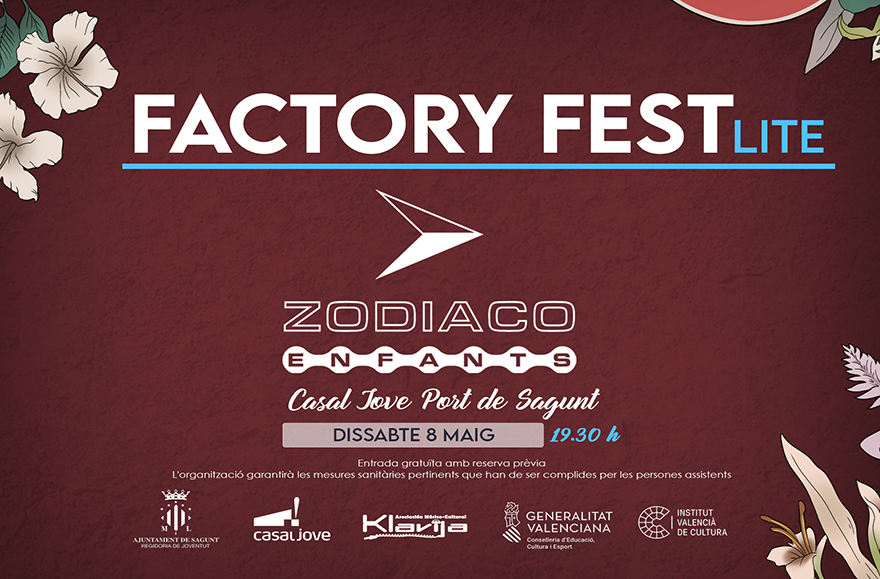 Zodiaco Enfants inicia a ritmo de rap la tercera fase del Factory Fest Lite