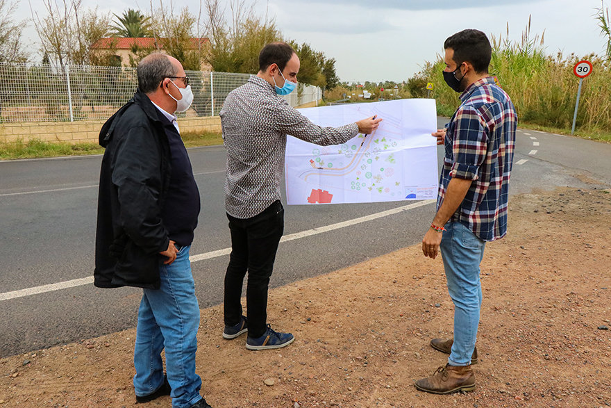 El lunes se inician las obras de urbanización del frente de la Casa Peña y de ampliación de la pasarela sobre la Gola de Quartell