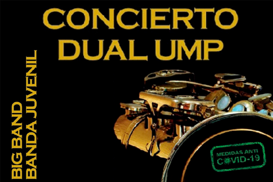 La UMP celebra un concierto dual con la Big Band y la Banda Juvenil