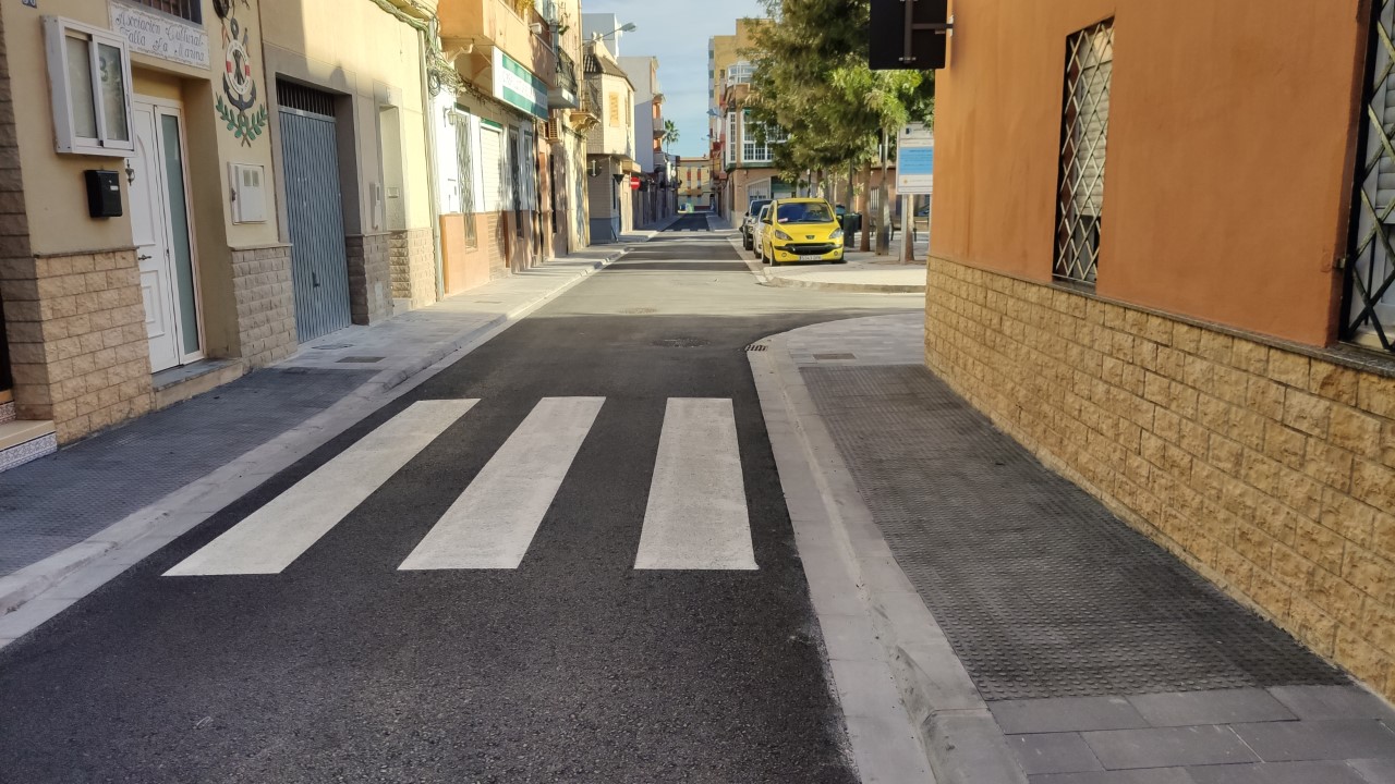 Finalizan las obras de las calles Espronceda y Nueva de Puerto de Sagunto