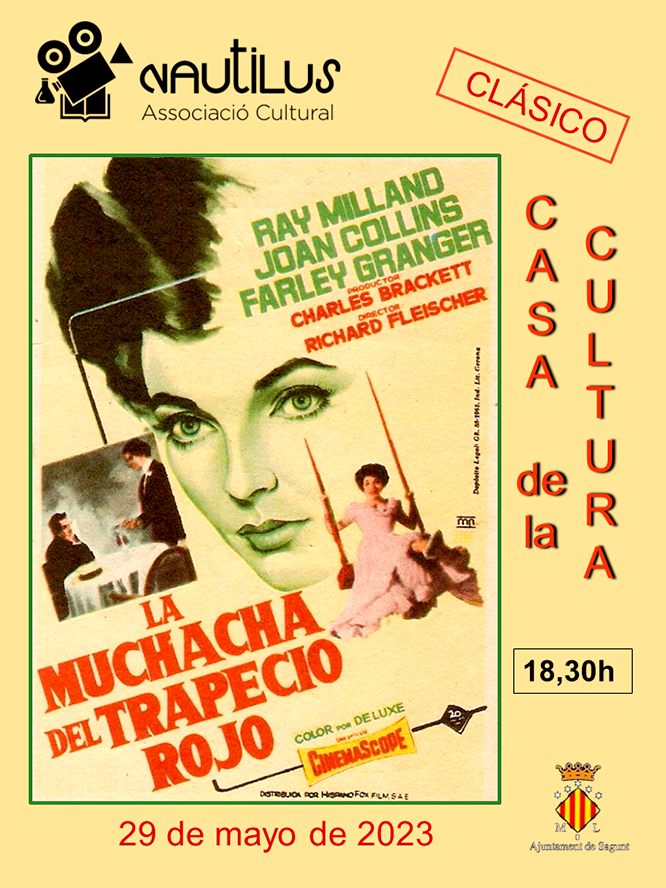 Nautilus programa una sesión de cine clásico con 'La muchacha del trapecio rojo'  