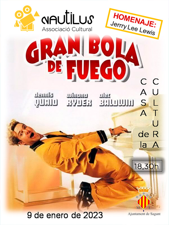 Nautilus rinde un homenaje esta tarde al cantante, compositor y pianista estadounidense Jerry Lee Lewis 