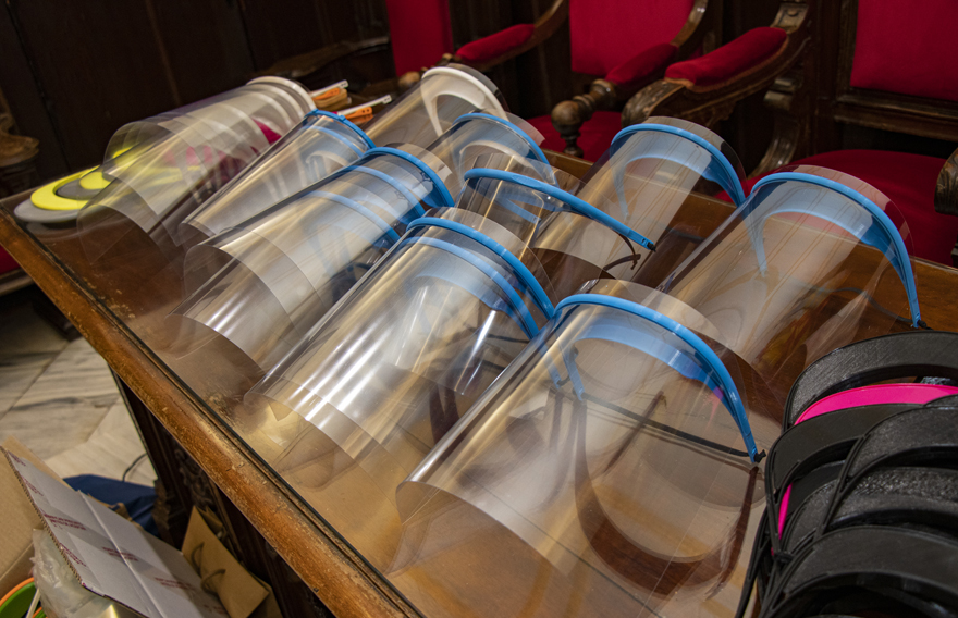 La Generalitat Valenciana envía a Sagunto material sanitario compuesto por mascarillas, guantes y gel desinfectante