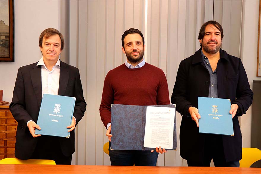 El Ayuntamiento de Sagunto firma un acuerdo de colaboración con las empresas Quimi Romar y GLP